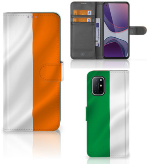 B2Ctelecom GSM Hoesje OnePlus 8T Telefoonhoesje met Pasjeshouder Ierland