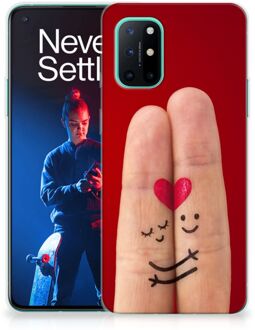 B2Ctelecom GSM Hoesje OnePlus 8T TPU Bumper Super als Valentijnscadeau Liefde