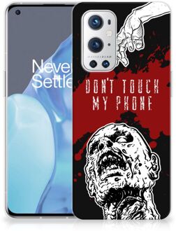 B2Ctelecom GSM Hoesje OnePlus 9 Pro Back Case TPU Siliconen Hoesje Zombie Blood