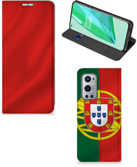 B2Ctelecom GSM Hoesje OnePlus 9 Pro Bookcase Portugese Vlag