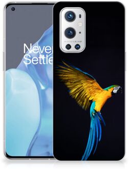 B2Ctelecom GSM Hoesje OnePlus 9 Pro Bumper Hoesje Papegaai