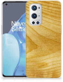 B2Ctelecom GSM Hoesje OnePlus 9 Pro Cover Case Licht Hout