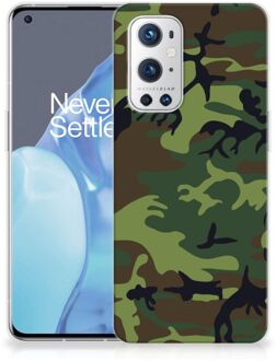 B2Ctelecom GSM Hoesje OnePlus 9 Pro Smartphonehoesje Camouflage