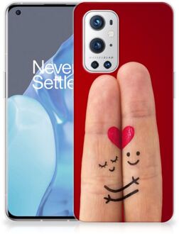 B2Ctelecom GSM Hoesje OnePlus 9 Pro TPU Bumper Super als Valentijnscadeau Liefde