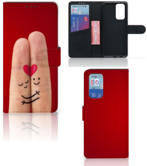 B2Ctelecom GSM Hoesje OnePlus 9 Pro Wallet Book Case Cadeau voor Vrouw Liefde