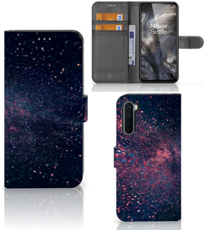 B2Ctelecom GSM Hoesje OnePlus Nord Flip Cover Stars