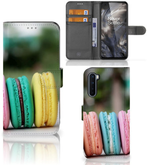 B2Ctelecom GSM Hoesje OnePlus Nord Flipcover Maken Macarons