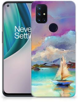 B2Ctelecom GSM Hoesje OnePlus Nord N10 5G Back Case TPU Siliconen Hoesje Boot