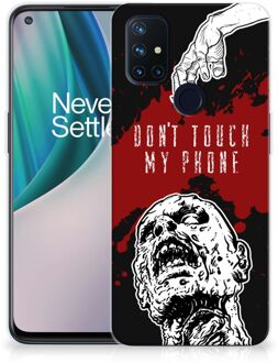 B2Ctelecom GSM Hoesje OnePlus Nord N10 5G Back Case TPU Siliconen Hoesje Zombie Blood