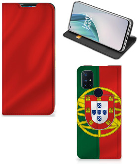 B2Ctelecom GSM Hoesje OnePlus Nord N10 5G Bookcase Portugese Vlag