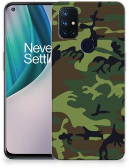 B2Ctelecom GSM Hoesje OnePlus Nord N10 5G Smartphonehoesje Camouflage