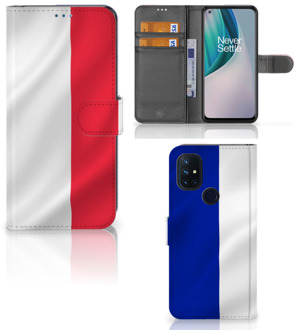 B2Ctelecom GSM Hoesje OnePlus Nord N10 Bookcase Frankrijk