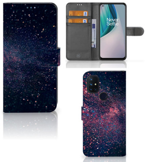 B2Ctelecom GSM Hoesje OnePlus Nord N10 Flip Cover Stars