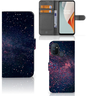 B2Ctelecom GSM Hoesje OnePlus Nord N100 Flip Cover Stars