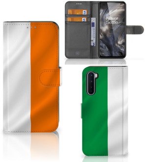 B2Ctelecom GSM Hoesje OnePlus Nord Telefoonhoesje met Pasjeshouder Ierland