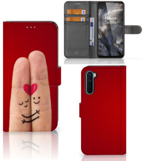 B2Ctelecom GSM Hoesje OnePlus Nord Wallet Book Case Cadeau voor Vrouw Liefde