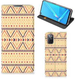 B2Ctelecom GSM Hoesje OPPO A52 | A72 Wallet Bookcase Aztec Yellow