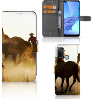 B2Ctelecom GSM Hoesje OPPO A53 | OPPO A53s Bookcase Cowboy