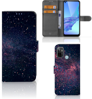 B2Ctelecom GSM Hoesje OPPO A53 | OPPO A53s Flip Cover Stars