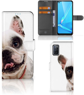 B2Ctelecom GSM Hoesje OPPO A72 | OPPO A52 Bookstyle Case Franse Bulldog