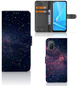 B2Ctelecom GSM Hoesje OPPO A72 | OPPO A52 Flip Cover Stars