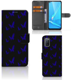 B2Ctelecom GSM Hoesje OPPO A72 | OPPO A52 Flipcase Vlinder Patroon