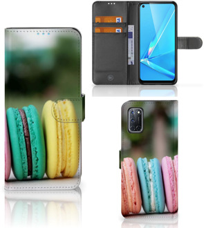 B2Ctelecom GSM Hoesje OPPO A72 | OPPO A52 Flipcover Maken Macarons