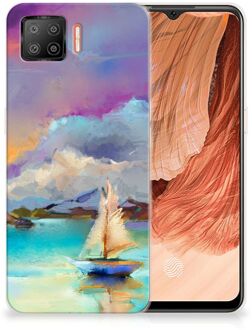 B2Ctelecom GSM Hoesje OPPO A73 4G Back Case TPU Siliconen Hoesje Boot