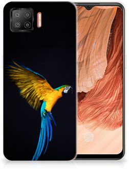 B2Ctelecom GSM Hoesje OPPO A73 4G Bumper Hoesje Papegaai