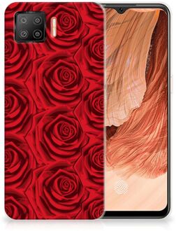 B2Ctelecom GSM Hoesje OPPO A73 4G TPU Bumper Red Roses