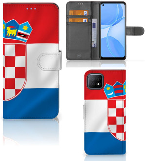 B2Ctelecom GSM Hoesje OPPO A73 5G Leuk Case Kroatië