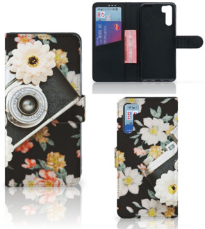 B2Ctelecom GSM Hoesje OPPO A91 | Reno3 Bookcover Vintage Camera