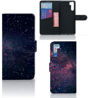 B2Ctelecom GSM Hoesje OPPO A91 | Reno3 Flip Cover Stars