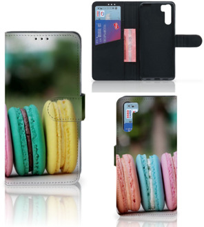 B2Ctelecom GSM Hoesje OPPO A91 | Reno3 Mobiel Hoesje Maken Macarons