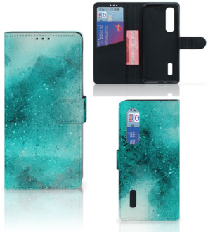 B2Ctelecom GSM Hoesje OPPO Find X2 Pro Fotohoesje Painting Blue