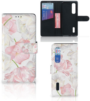 B2Ctelecom GSM Hoesje OPPO Find X2 Pro Wallet Book Case Cadeau voor Mama Lovely Flowers