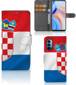 B2Ctelecom GSM Hoesje OPPO Reno 4 Pro 5G Leuk Case Kroatië