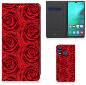 B2Ctelecom GSM Hoesje Samsung A40 Red Roses