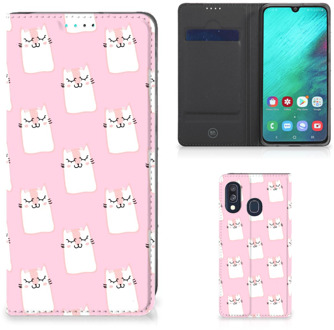 B2Ctelecom GSM Hoesje Samsung A40 Sleeping Cats