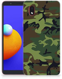 B2Ctelecom GSM Hoesje Samsung Galaxy A01 Core Smartphonehoesje Camouflage