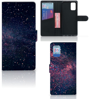 B2Ctelecom GSM Hoesje Samsung Galaxy A02s Flip Cover Samsung M02s Flip Cover Stars