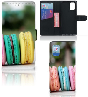 B2Ctelecom GSM Hoesje Samsung Galaxy A02s Flip Cover Samsung M02s Flipcover Maken Macarons