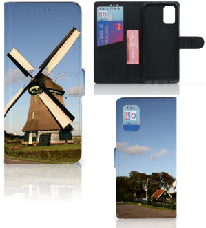 B2Ctelecom GSM Hoesje Samsung Galaxy A02s Flip Cover Samsung M02s Mobiel Bookcase Molen