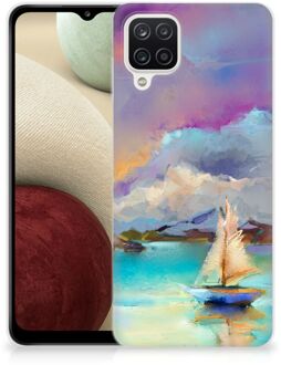 B2Ctelecom GSM Hoesje Samsung Galaxy A12 Back Case TPU Siliconen Hoesje Boot