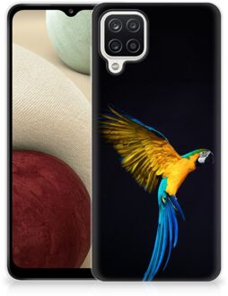 B2Ctelecom GSM Hoesje Samsung Galaxy A12 Bumper Hoesje Papegaai