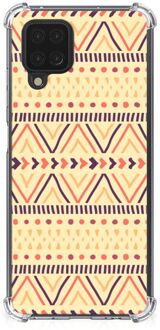 B2Ctelecom GSM Hoesje Samsung Galaxy A12 GSM Hoesje met doorzichtige rand Aztec Yellow