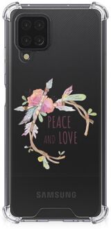 B2Ctelecom GSM Hoesje Samsung Galaxy A12 Leuk TPU Back Case met transparante rand Boho Text