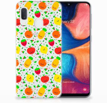 B2Ctelecom GSM Hoesje Samsung Galaxy A20e Design Fruits