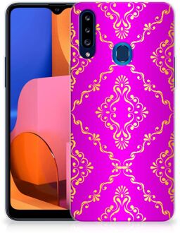 B2Ctelecom GSM Hoesje Samsung Galaxy A20s Beschermhoesje Barok Roze