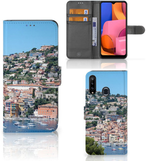 B2Ctelecom GSM Hoesje Samsung Galaxy A20s Wallet Book Case Frankrijk